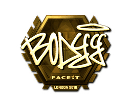 Sticker | bodyy (Gold) | London 2018