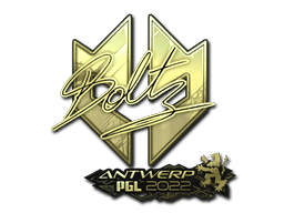 Sticker | boltz (Gold) | Antwerp 2022