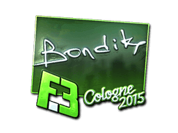 Sticker | bondik (Foil) | Cologne 2015