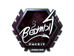 Sticker | Boombl4 (Foil) | London 2018