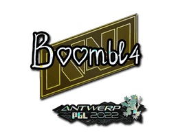 Sticker | Boombl4 (Glitter) | Antwerp 2022