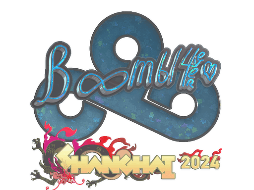 Sticker | Boombl4 (Glitter) | Shanghai 2024