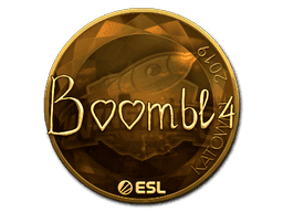 Sticker | Boombl4 (Gold) | Katowice 2019