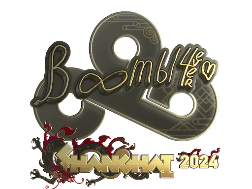 Sticker | Boombl4 (Gold) | Shanghai 2024