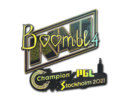 Sticker | Boombl4 (Holo) | Stockholm 2021