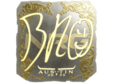 Sticker | br0 (Gold) | Austin 2025