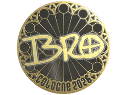 Sticker | br0 (Gold) | Cologne 2026