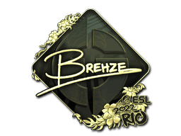 Sticker | Brehze (Gold) | Rio 2022