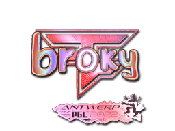 Sticker | broky (Holo) | Antwerp 2022