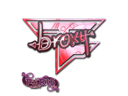 Sticker | broky (Holo) | Paris 2023