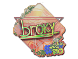 Sticker | broky (Holo) | Rio 2022