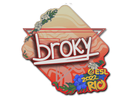 Sticker | broky | Rio 2022