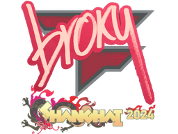 Sticker | broky | Shanghai 2024