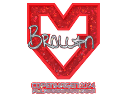 Sticker | Brollan (Glitter) | Copenhagen 2024
