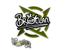 Sticker | Brollan (Glitter) | Paris 2023