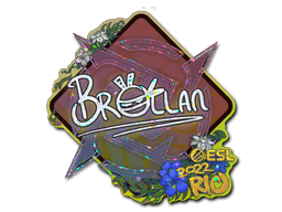 Sticker | Brollan (Glitter) | Rio 2022