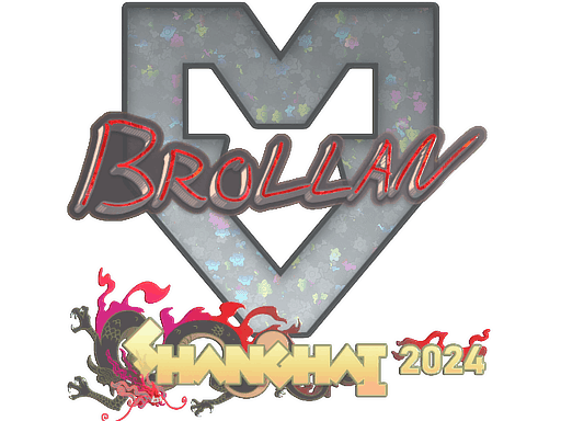 Sticker | Brollan (Glitter) | Shanghai 2024