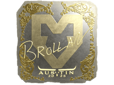 Sticker | Brollan (Gold) | Austin 2025