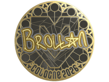 Sticker | Brollan (Gold) | Cologne 2026