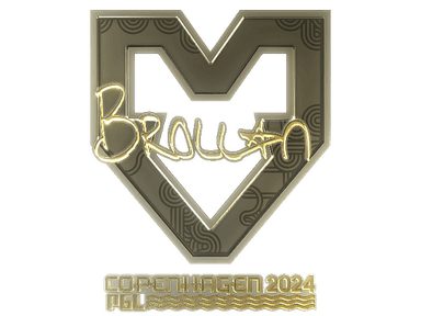 Sticker | Brollan (Gold) | Copenhagen 2024