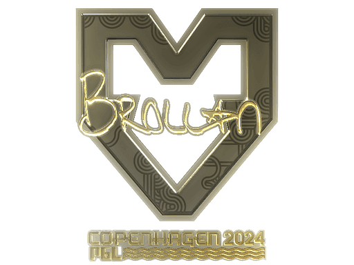 Sticker | Brollan (Gold) | Copenhagen 2024