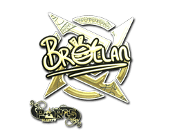 Sticker | Brollan (Gold) | Paris 2023