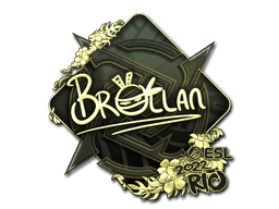 Sticker | Brollan (Gold) | Rio 2022