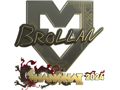 Sticker | Brollan (Gold) | Shanghai 2024