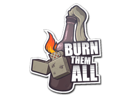 Sticker | Burn Them All