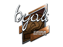 Sticker | byali (Foil) | Boston 2018