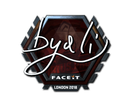 Sticker | byali (Foil) | London 2018