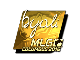 Sticker | byali (Gold) | MLG Columbus 2016
