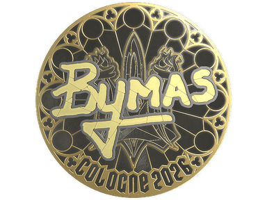 Sticker | Bymas (Gold) | Cologne 2026