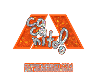 Sticker | CacaNito (Glitter) | Copenhagen 2024