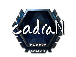 Sticker | cadiaN (Foil) | London 2018