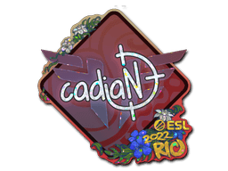 Sticker | cadiaN (Glitter) | Rio 2022