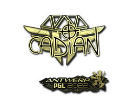 Sticker | cadiaN (Gold) | Antwerp 2022