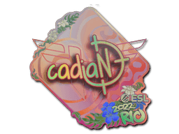 Sticker | cadiaN (Holo) | Rio 2022