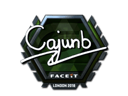 Sticker | cajunb (Foil) | London 2018