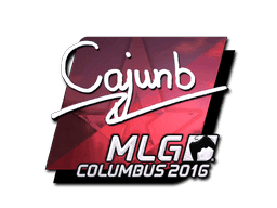 Sticker | cajunb (Foil) | MLG Columbus 2016