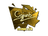 Sticker | cajunb (Gold) | Cologne 2016