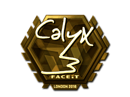 Sticker | Calyx (Gold) | London 2018