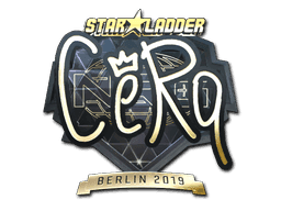 Sticker | CeRq (Gold) | Berlin 2019