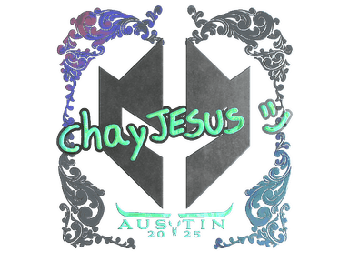 Sticker | chayJESUS (Holo) | Austin 2025