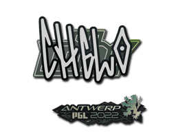 Sticker | chelo | Antwerp 2022