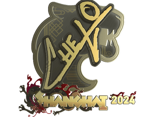 Sticker | chelo (Gold) | Shanghai 2024