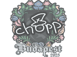 Sticker | chopper | Budapest 2025