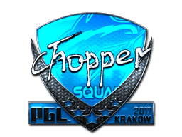 Sticker | chopper (Foil) | Krakow 2017