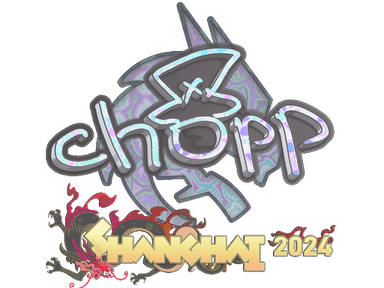 Sticker | chopper (Holo) | Shanghai 2024