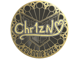 Sticker | Chr1zN (Gold) | Cologne 2026